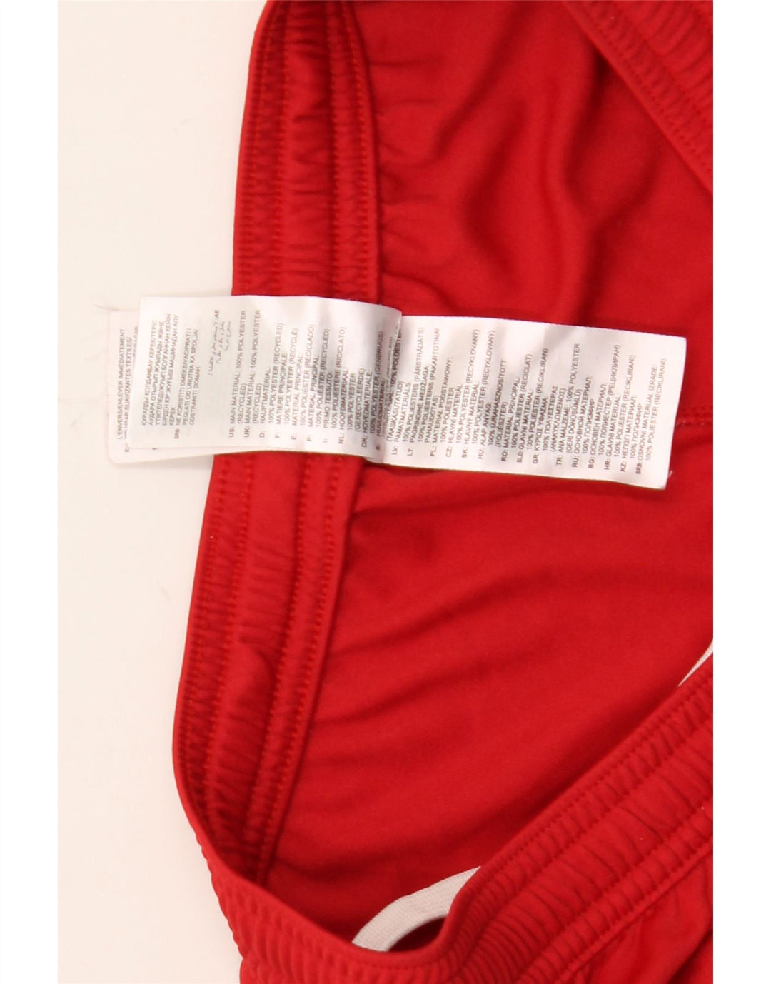 Adidas Short de Sport Aeroready Homme Rouge Moyen Polyester