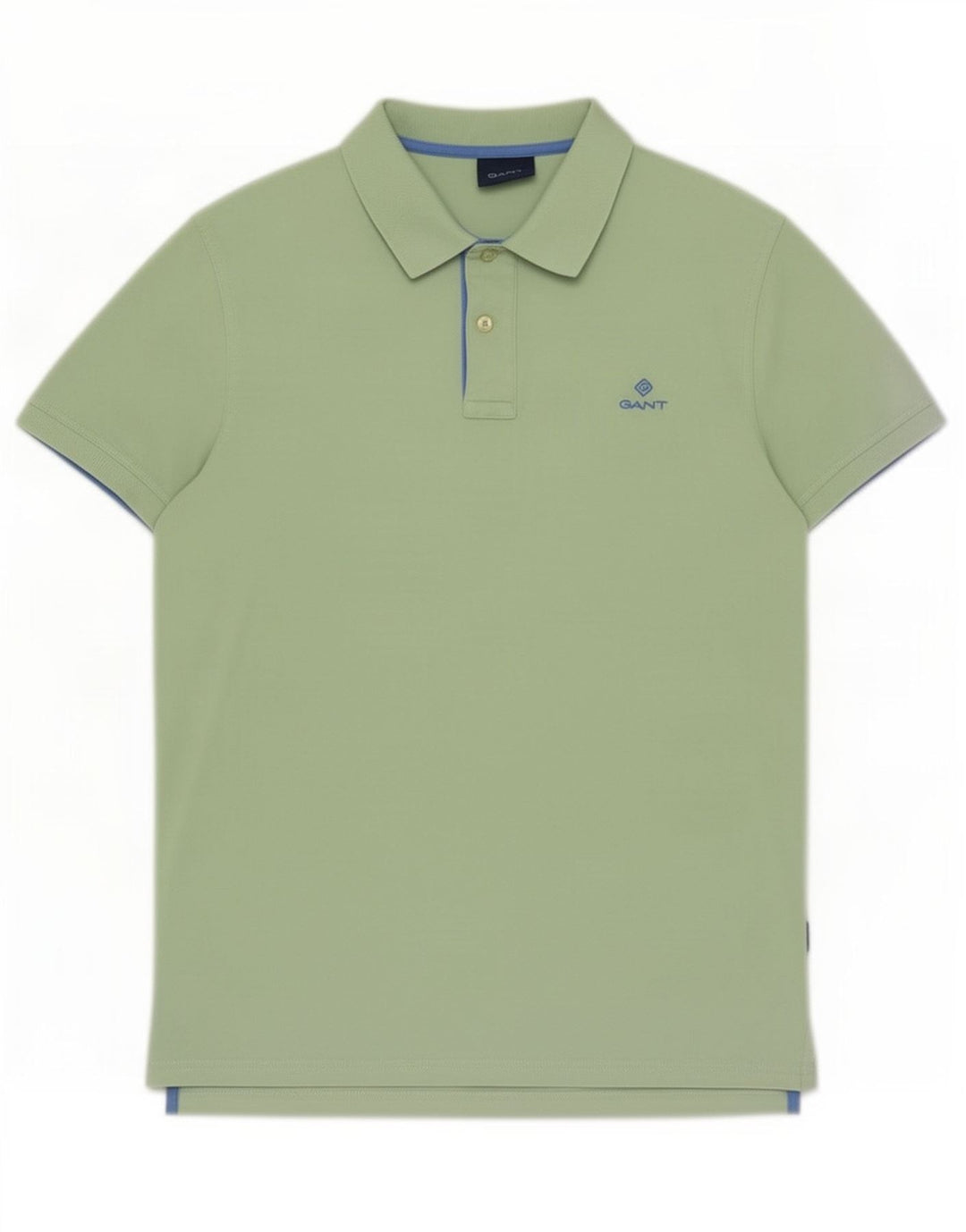 Gant Polo Homme Vert Moyen Coton
