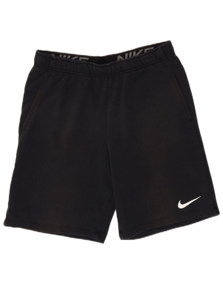Nike Short de sport Dri Fit pour homme en coton noir Taille L