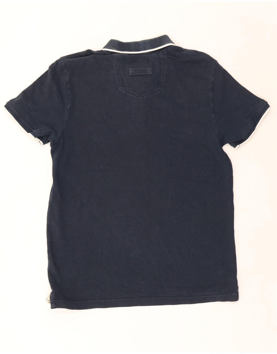 Polo Homme Fat Face Coton Bleu Marine Moyen