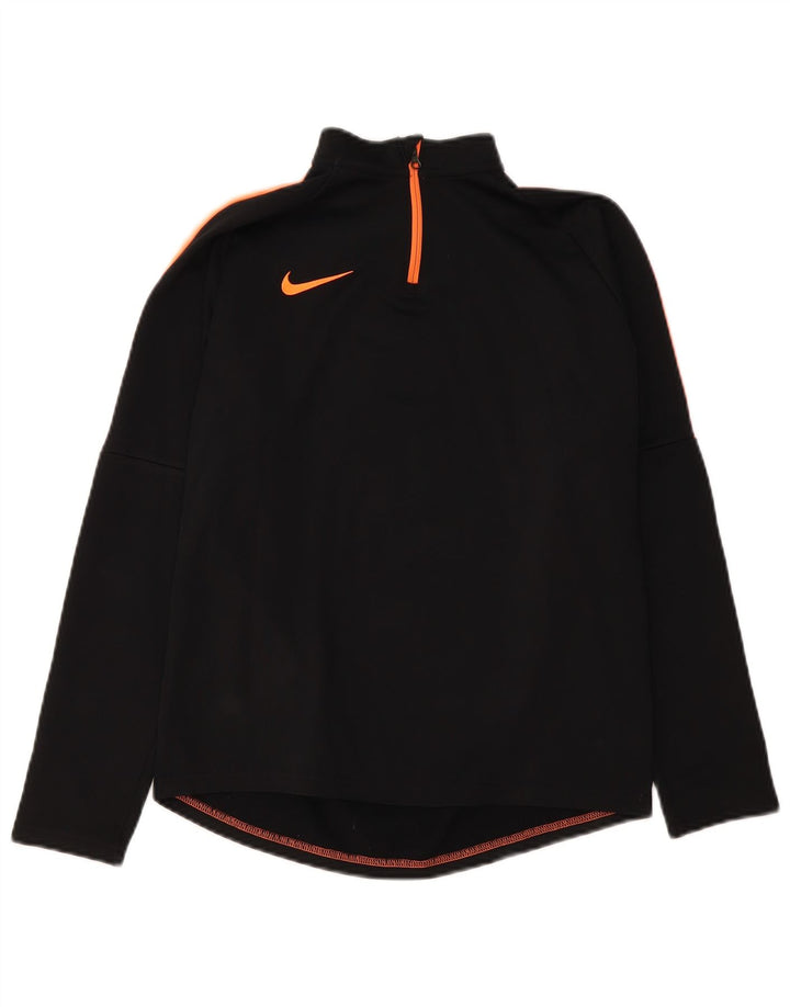 Haut de survêtement Nike Dri Fit pour garçon 13-14 ans XL Noir Colorblock