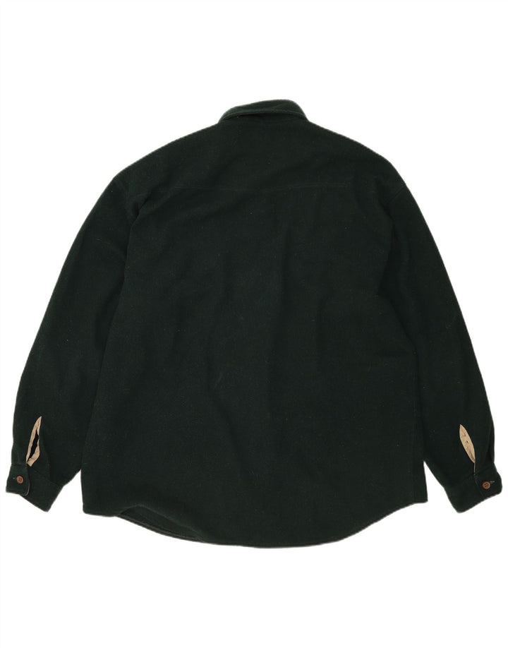 Marlboro Classics Chemise en flanelle pour homme XL Laine verte