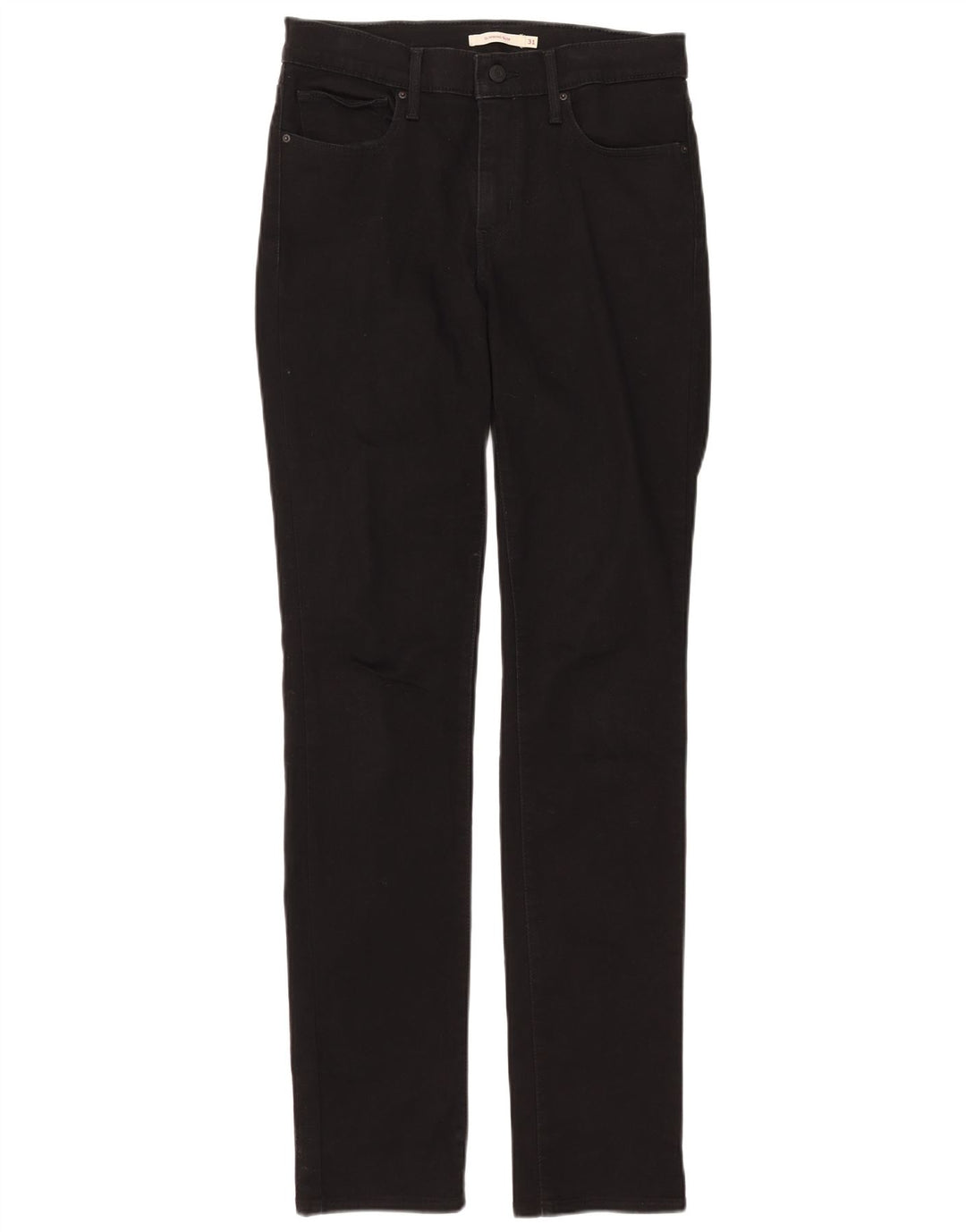 Levi's Jean Slim Amincissant W31 L34 Femme Noir Coton