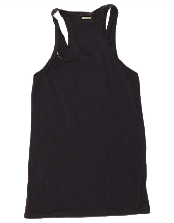 Diesel Tunique sans manches pour femme UK 8 Small Bleu marine