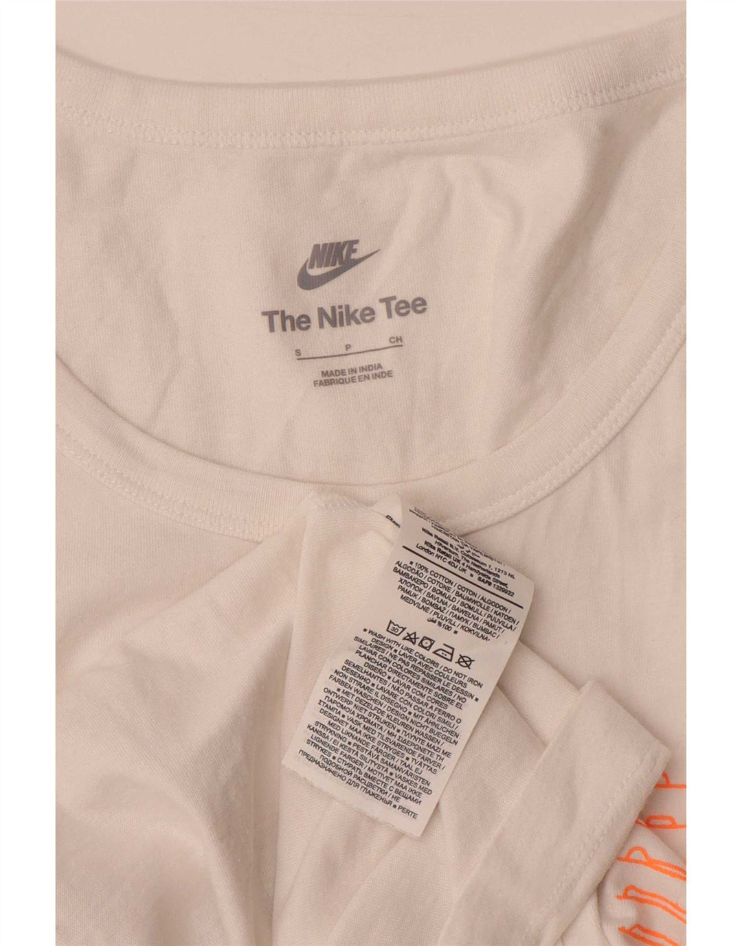 Fila T-Shirt Graphique Homme Petit Blanc Coton