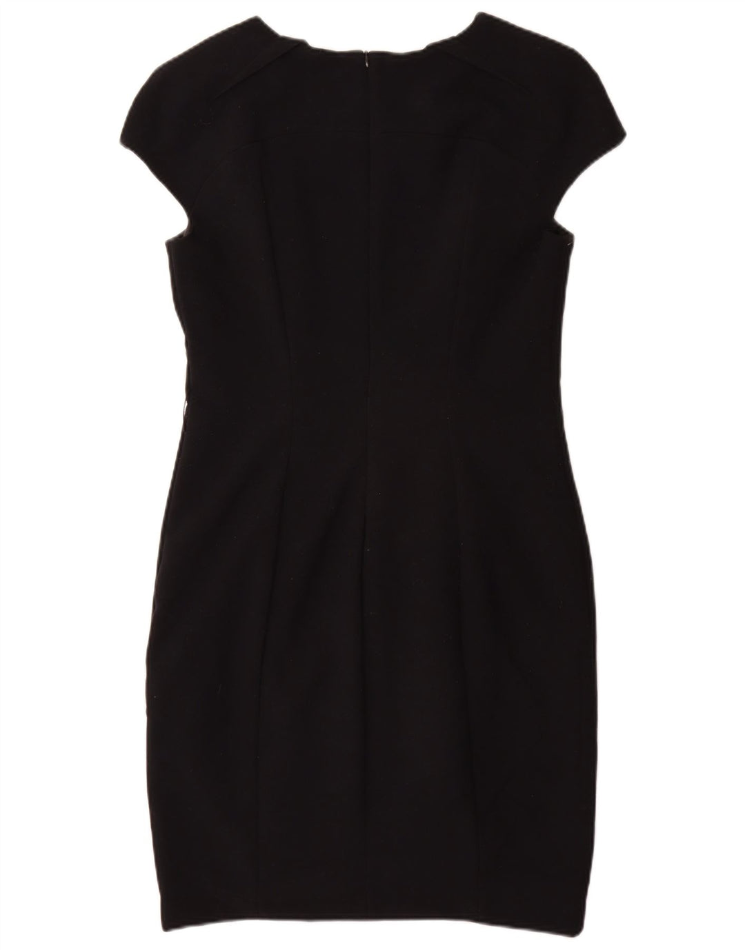 Zara Robe moulante pour femme UK 18 XL Noir Polyester
