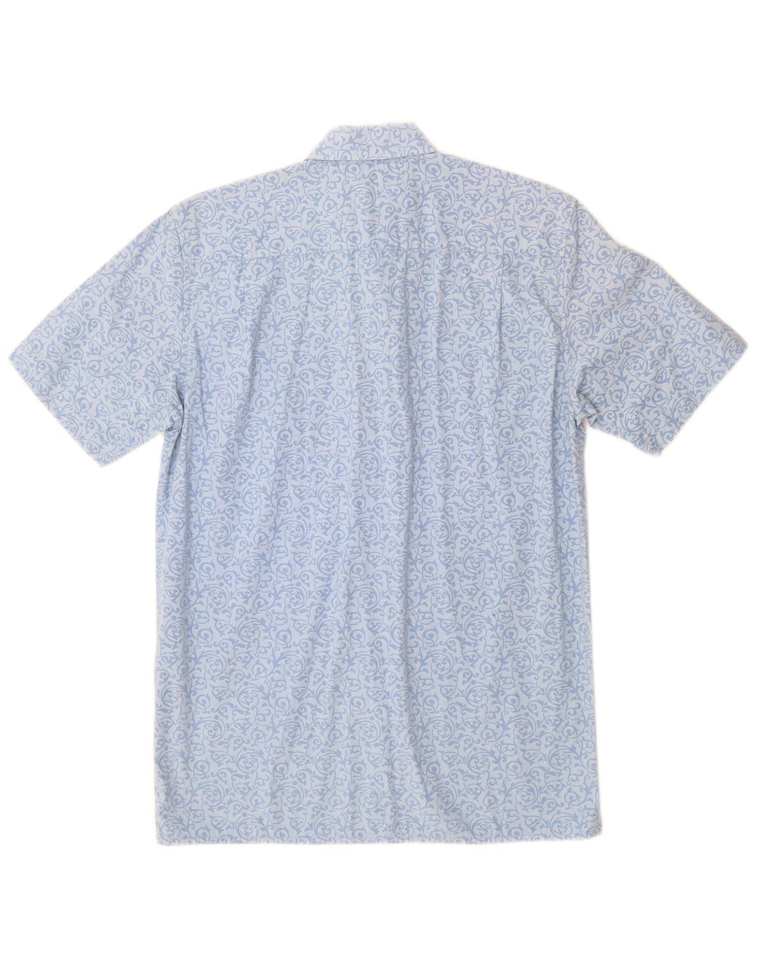 DIESEL Chemise à Manches Courtes Homme Petit Bleu Floral Coton
