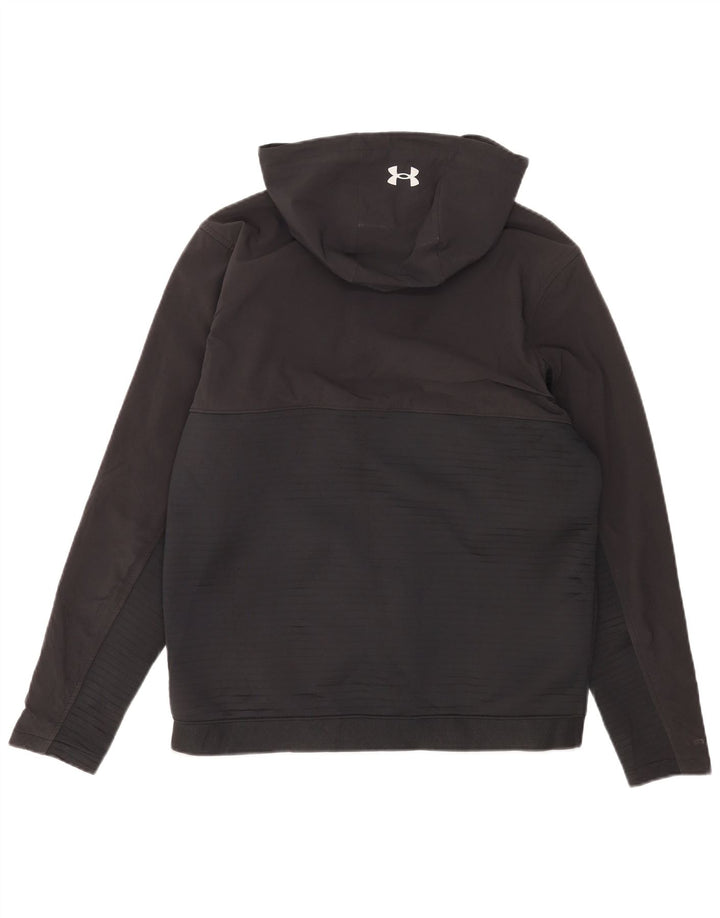 Under Armour Sweat à Capuche Zippé Homme Noir Moyen