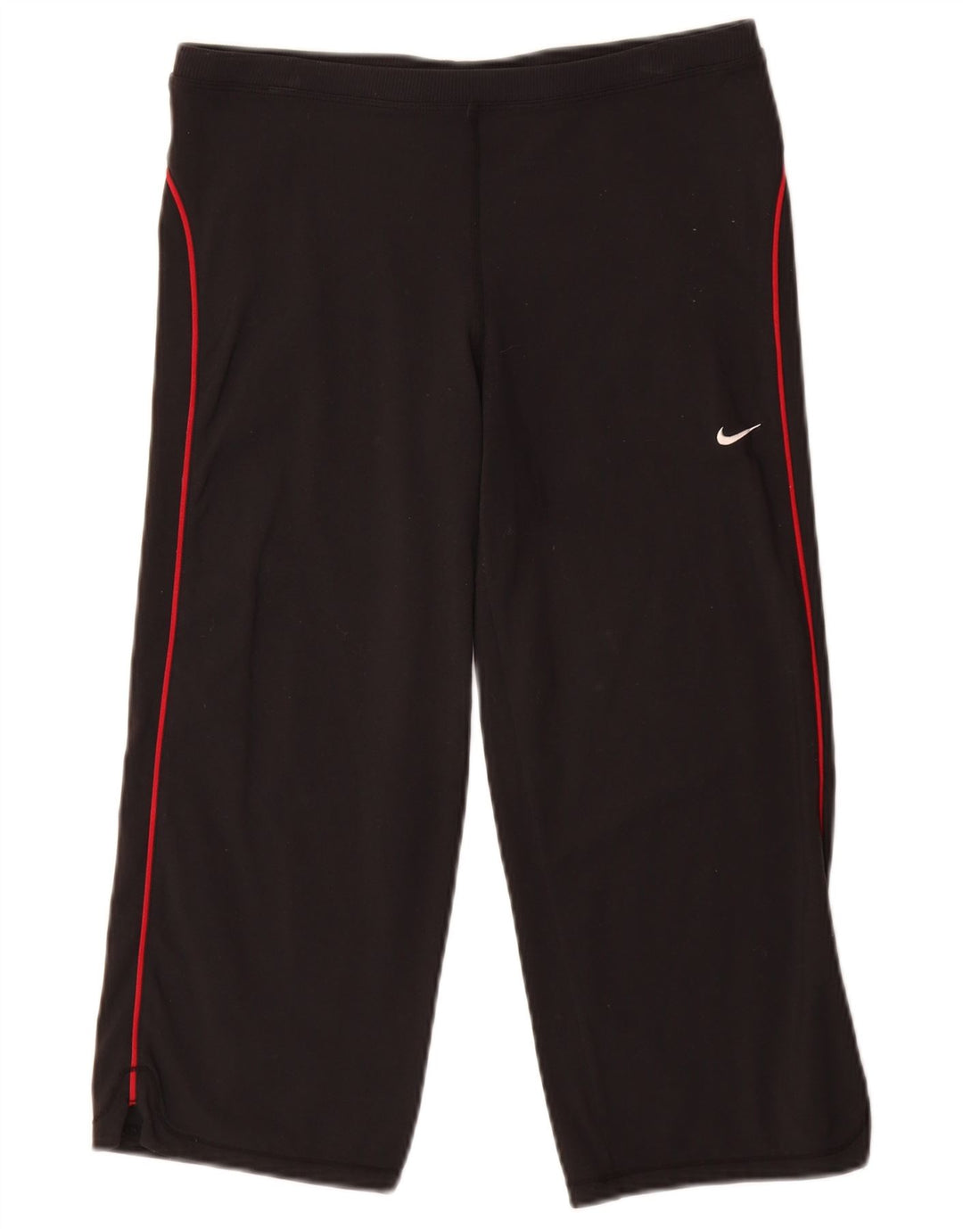 NIKE Pantalon de survêtement pour femme UK 10/12 Petit nylon noir