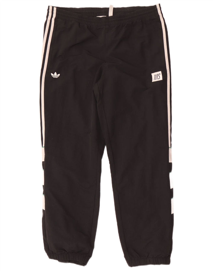 Adidas Pantalon de survêtement pour homme Pantalon de jogging Noir moyen Polyester