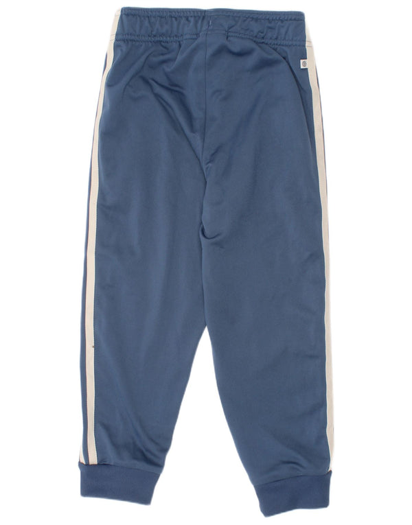 Adidas Pantalon de Survêtement Garçon Joggers 4-5 ans Bleu Marine Polyester
