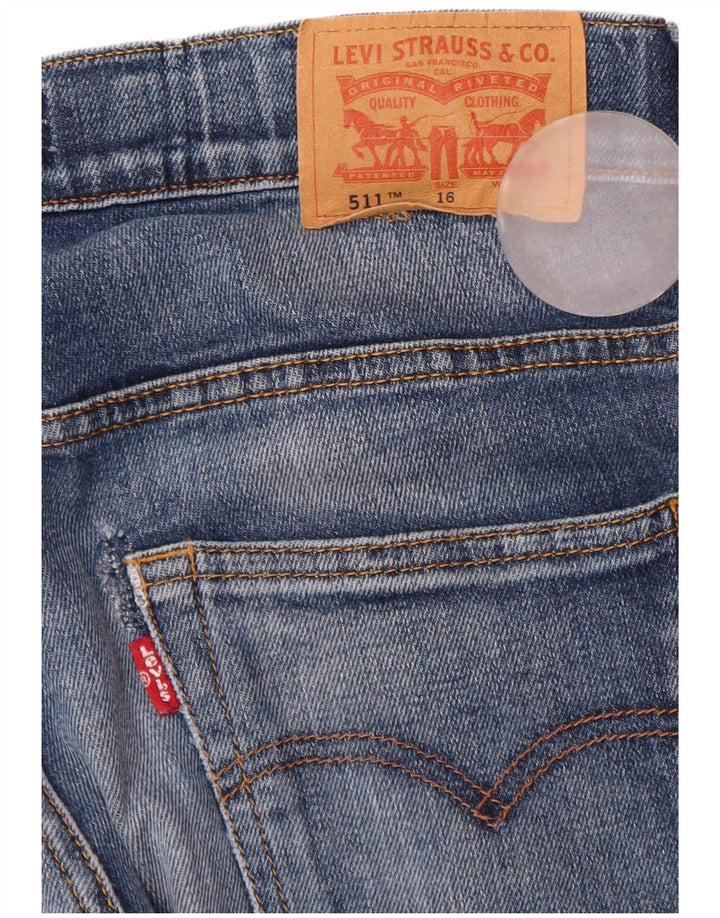 Levi's Jean Slim 511 Garçon 15-16 ans W30 L32 Bleu