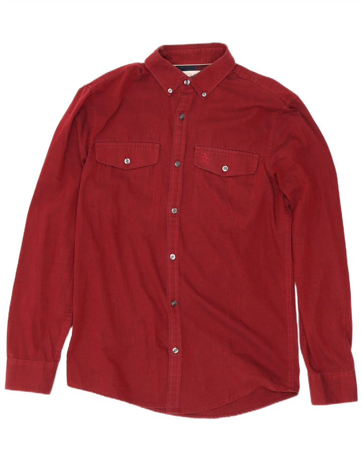 Penguin Chemise Homme Petit Bordeaux