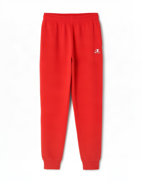 Champion Pantalon De Survêtement Joggers Homme Rouge Moyen Coton