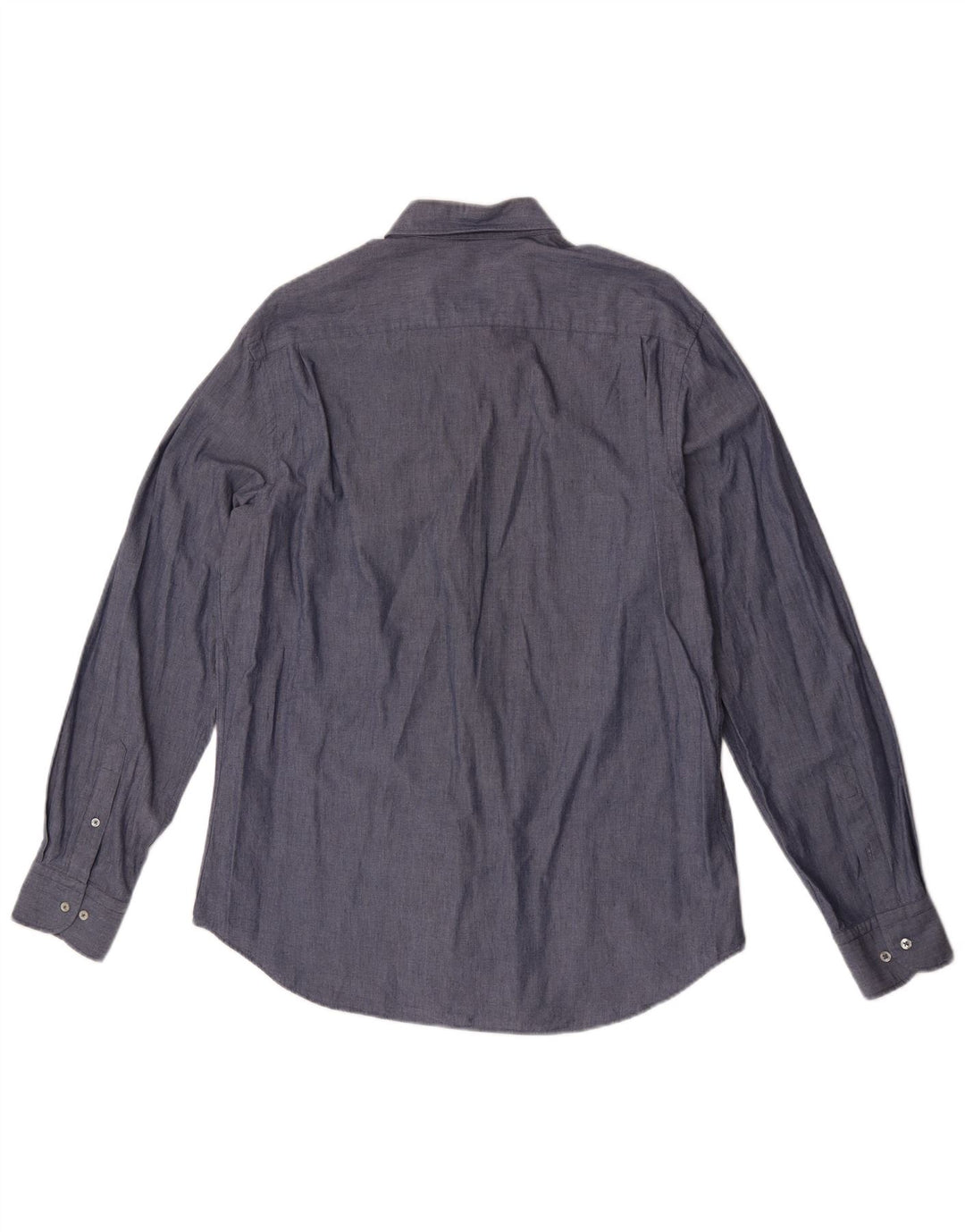 Massimo Dutti Chemise Homme Large Gris Coton