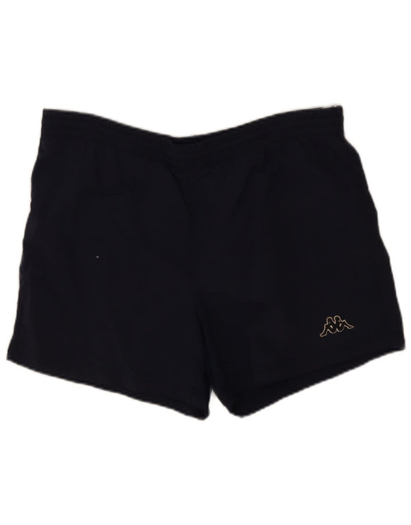 Kappa Short de Sport Homme Large Bleu Marine Nylon