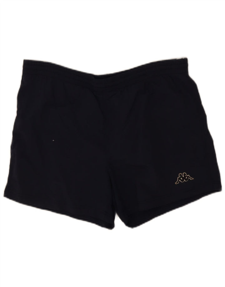 Kappa Short de Sport Homme Large Bleu Marine Nylon