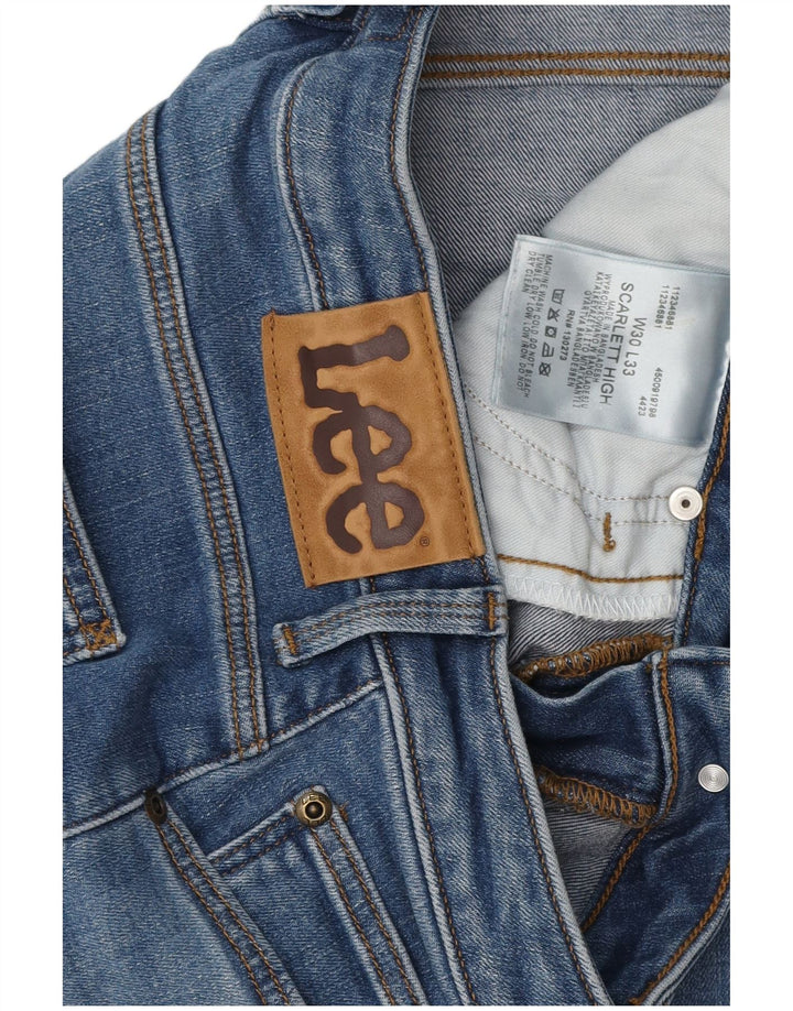 LEE Jean Scarlett High Skinny Femme W30 L31 Bleu Coton