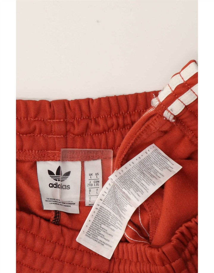 Adidas Pantalon de survêtement pour homme Pantalon de jogging Large Marron Polyester