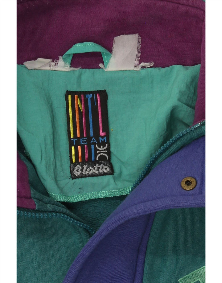 Lotto Veste de Survêtement Homme XL Vert Colorblock