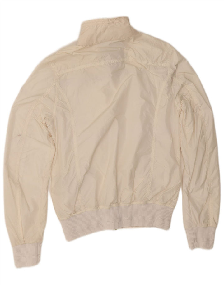 North Sails Veste Bomber Femme UK 10 Petit Blanc Polyamide