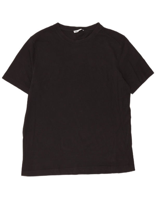 ZARA Homme T-Shirt Top XL Noir Coton