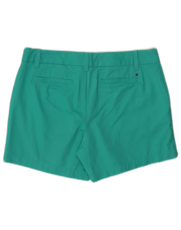 Tommy Hilfiger Short Chino Femme US 8 Medium W32 Vert Coton