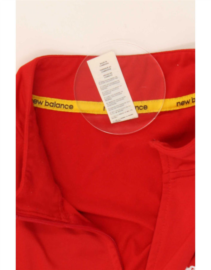 New Balance Haut de Survêtement Liverpool Graphic Pull Homme Rouge Large