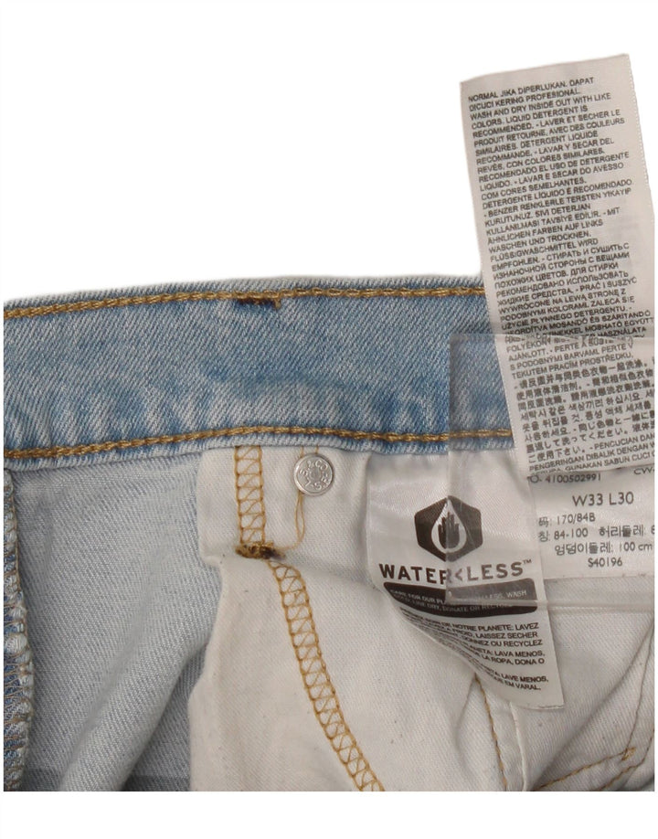 Levi's Jean Droit W33 L30 Homme Bleu Coton