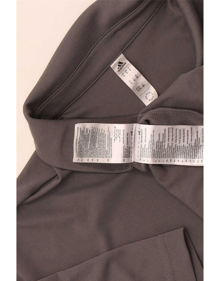 Adidas Polo Aeroready Homme XL Gris Polyester