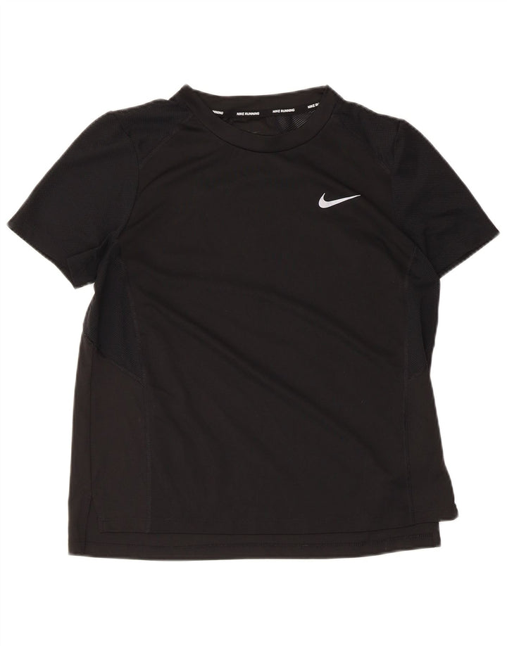 Nike T-shirt pour femme UK 42 Medium Noir Polyester