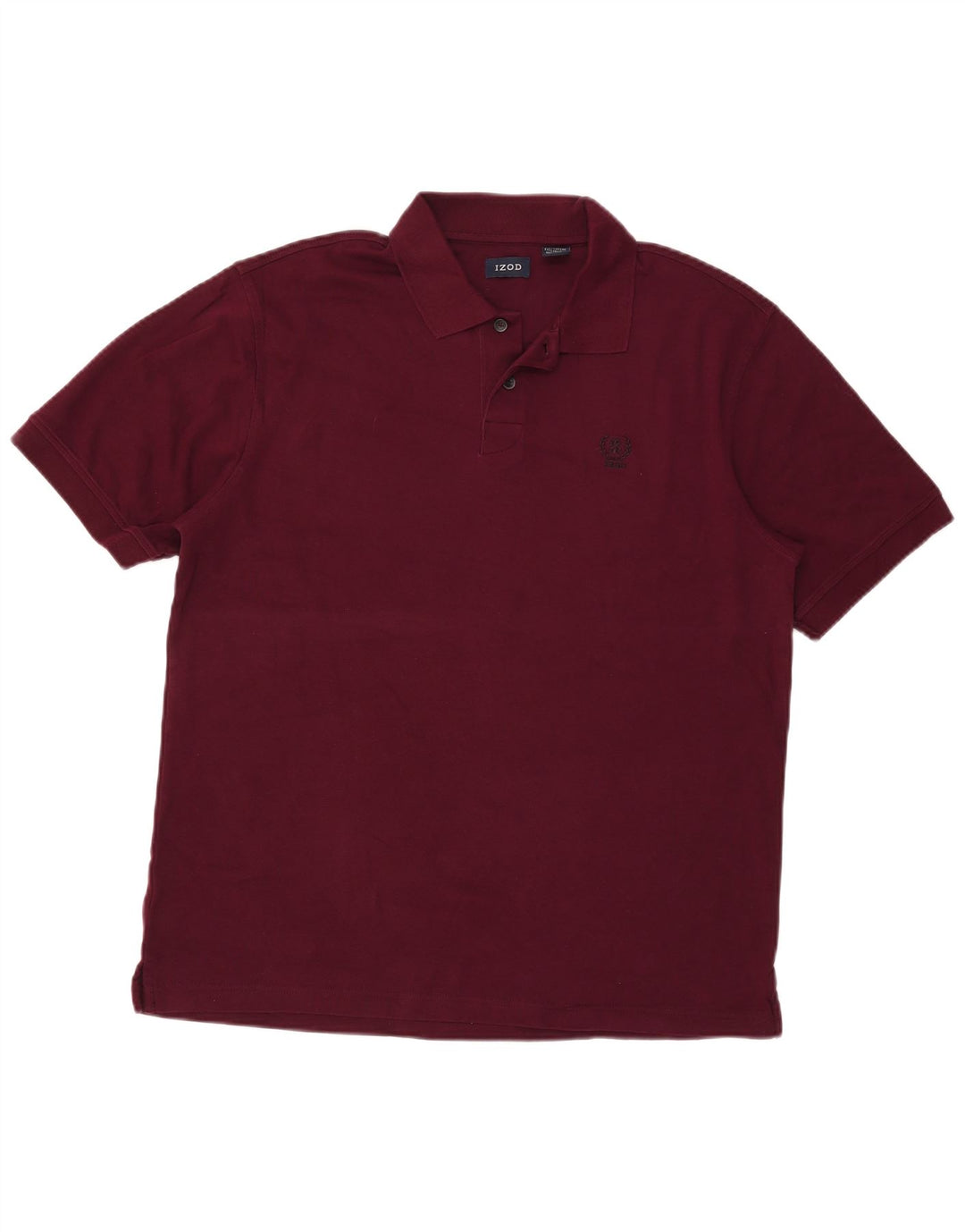 Izod Polo Homme Grand Coton Bordeaux