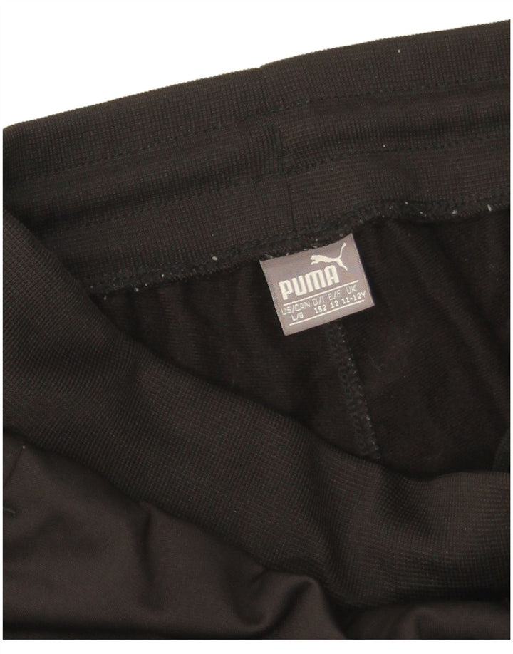 Puma Pantalon de Survêtement Graphique Garçon 11-12 ans Noir Polyester