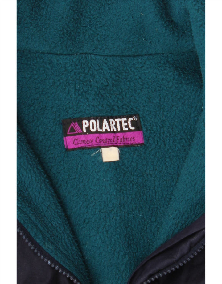 MUSTO Veste Bomber Polartec Homme UK 40 Large Bleu Marine Polyester