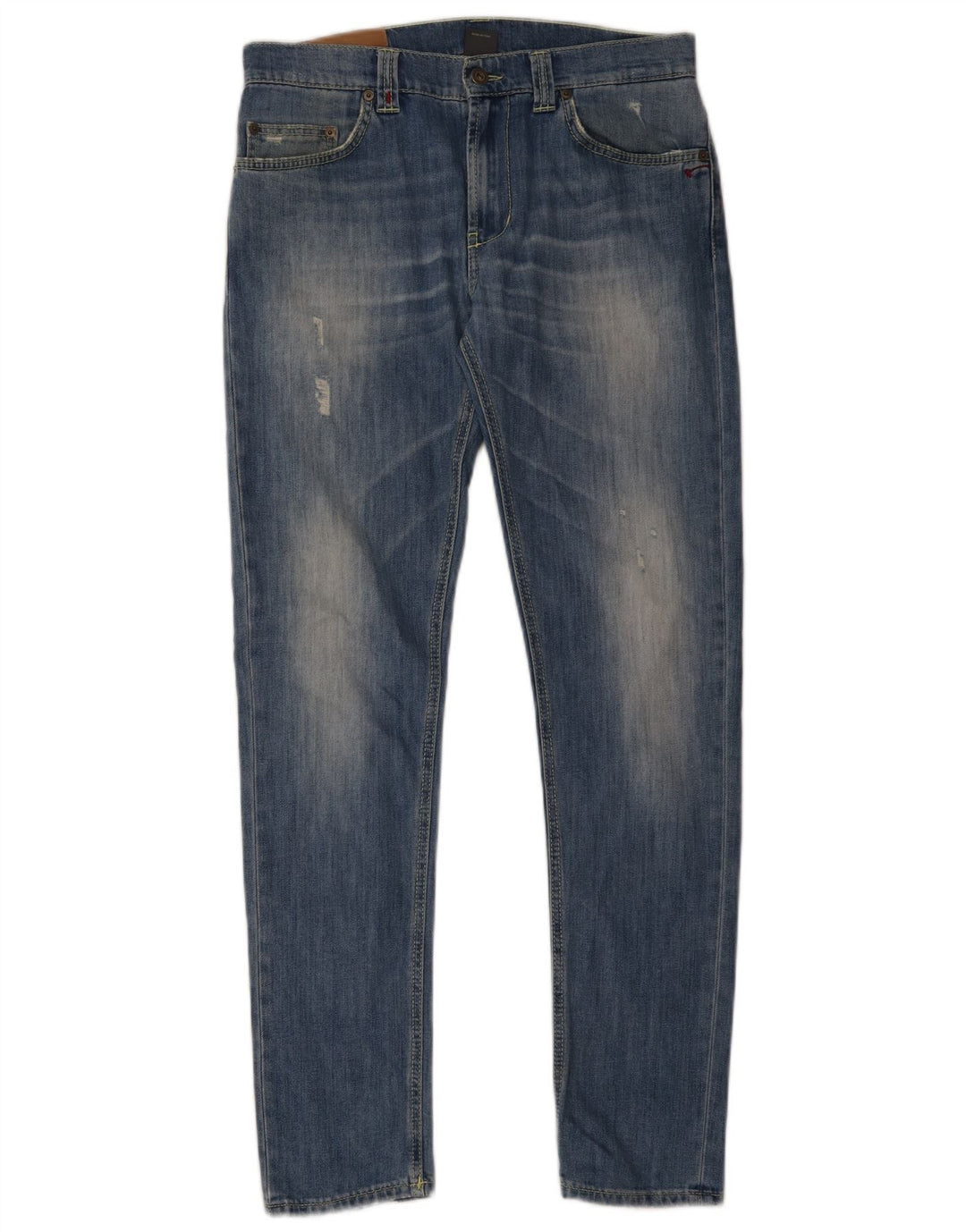 Dondup Jean slim vieilli pour homme W33 L32 en coton bleu