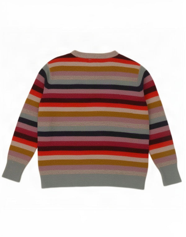 Joules Pull col bateau pour femme UK 14 Large rayé multicolore