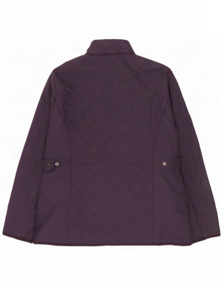 Barbour Veste matelassée pour femme UK 16 Large Bleu marine