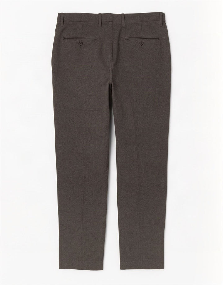 Marks & Spencer Pantalon de costume coupe slim pour homme W34 L31 Gris Polyester