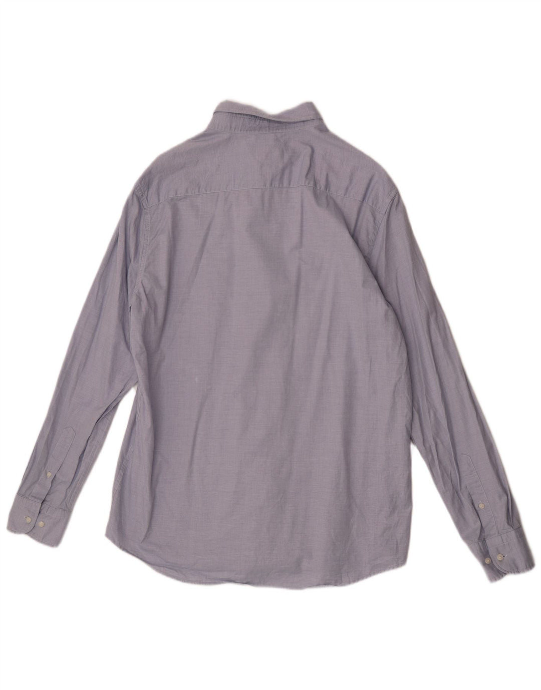 Massimo Dutti Chemise Homme XL Bleu Coton