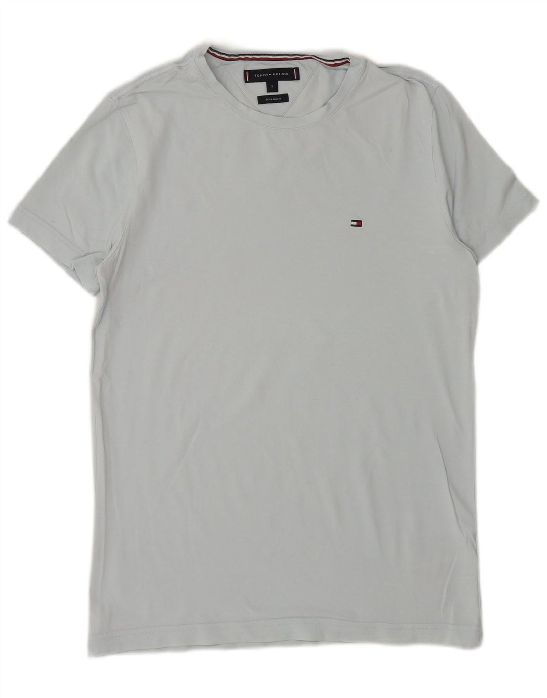 TOMMY HILFIGER T-Shirt Extra Slim Homme Petit Bleu Coton