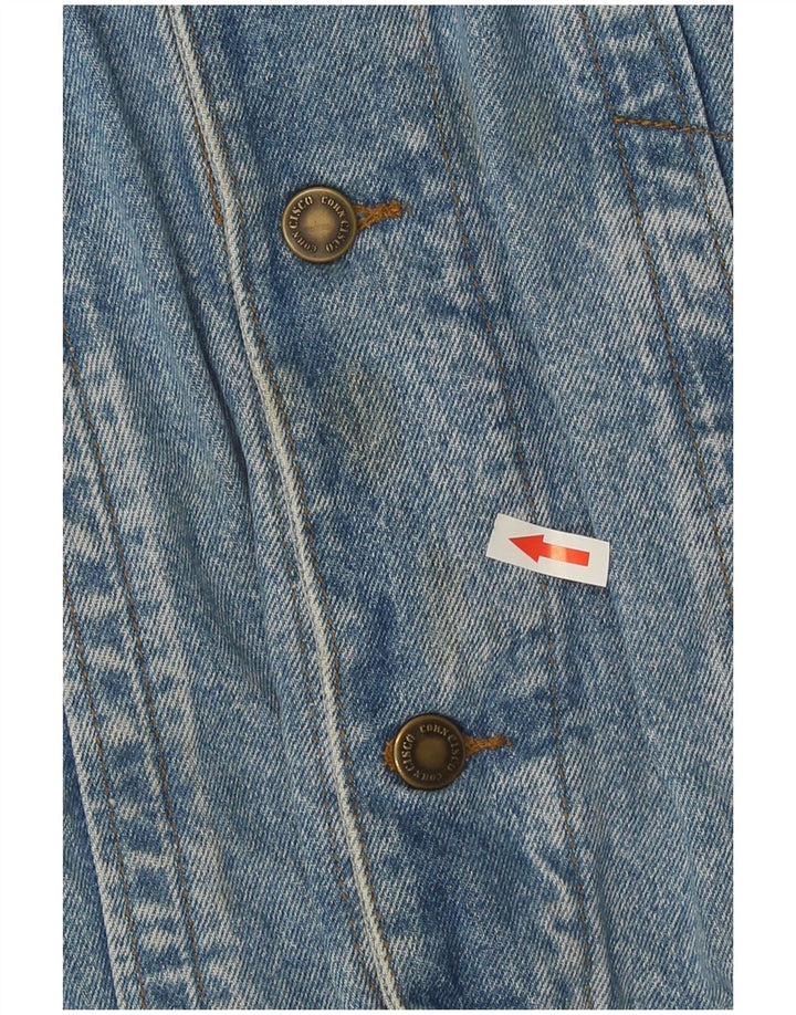 veste en jean homme vintage UK 42 XL Bleu