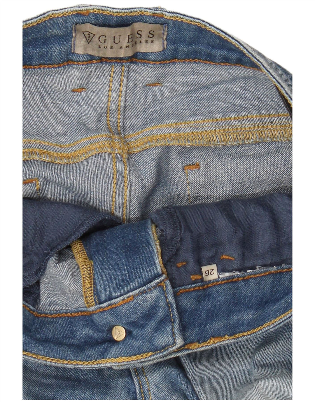 Guess Jean Skinny Femme W26 L32 Bleu