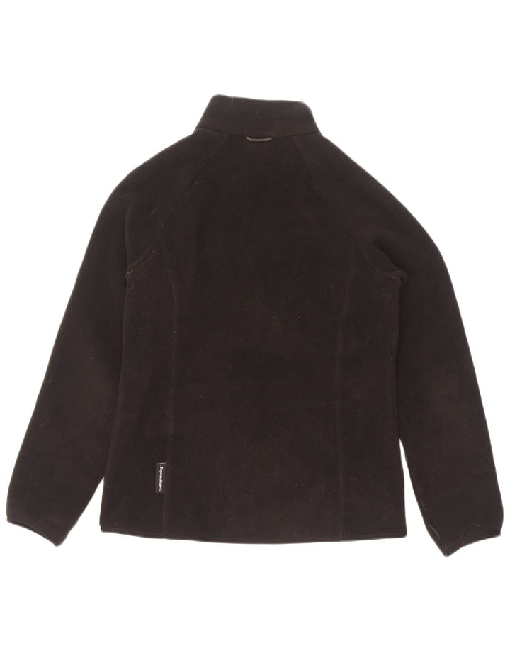Jack Wolfskin Veste polaire doublée pour femme UK 8/10 Small Noir Polyester