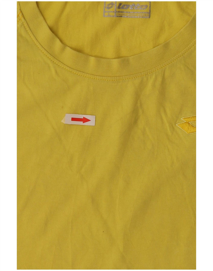 LOTTO Débardeur Femme UK 14 Large Jaune
