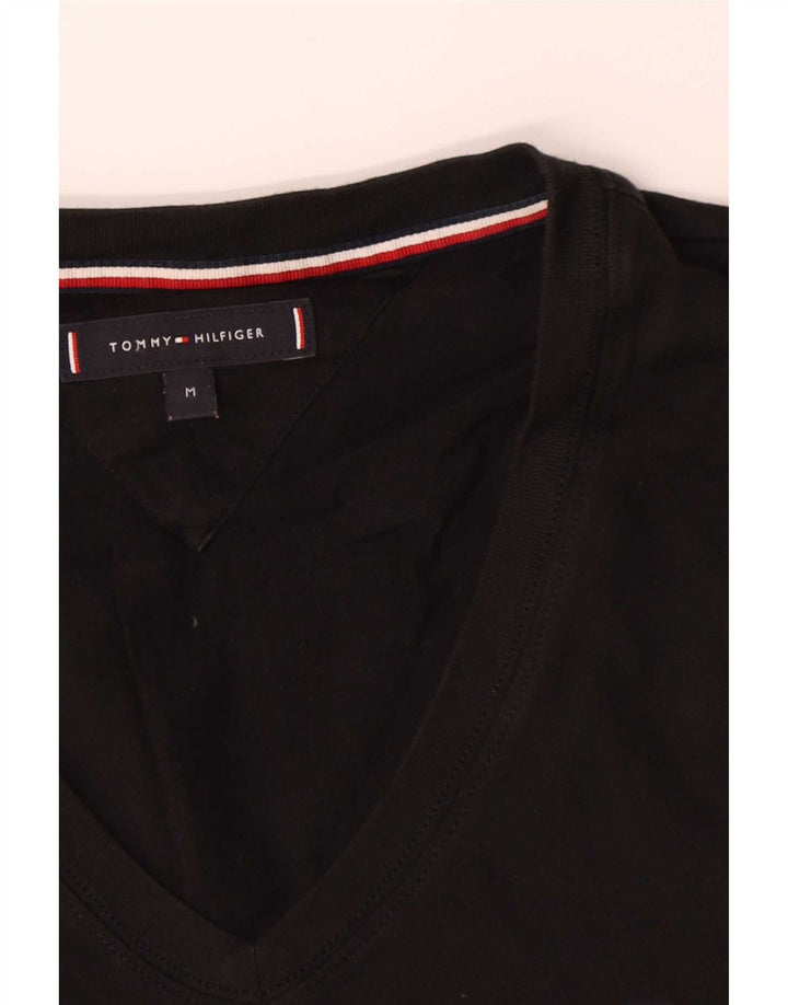 Tommy Hilfiger T-Shirt Homme Noir Moyen Coton