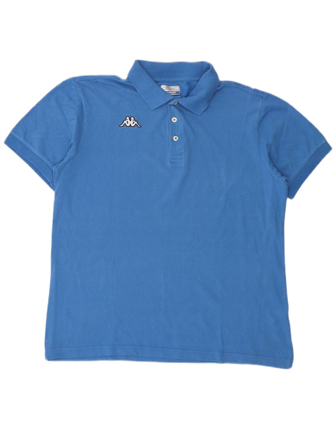 Kappa Polo Homme XL Bleu Coton