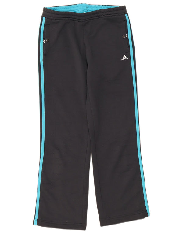 Adidas Pantalon de survêtement pour femme UK 12 Gris moyen Polyester