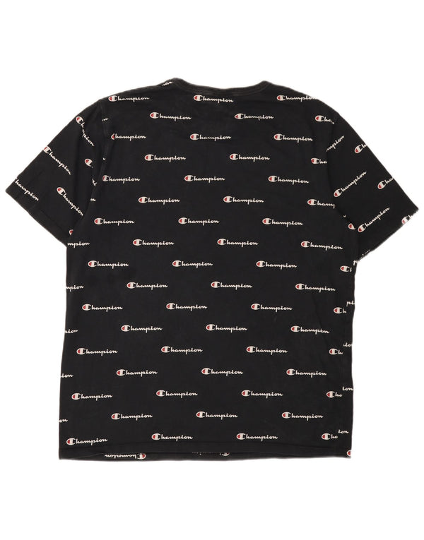 CHAMPION T-Shirt Graphique Reverse Weave Homme Noir XL