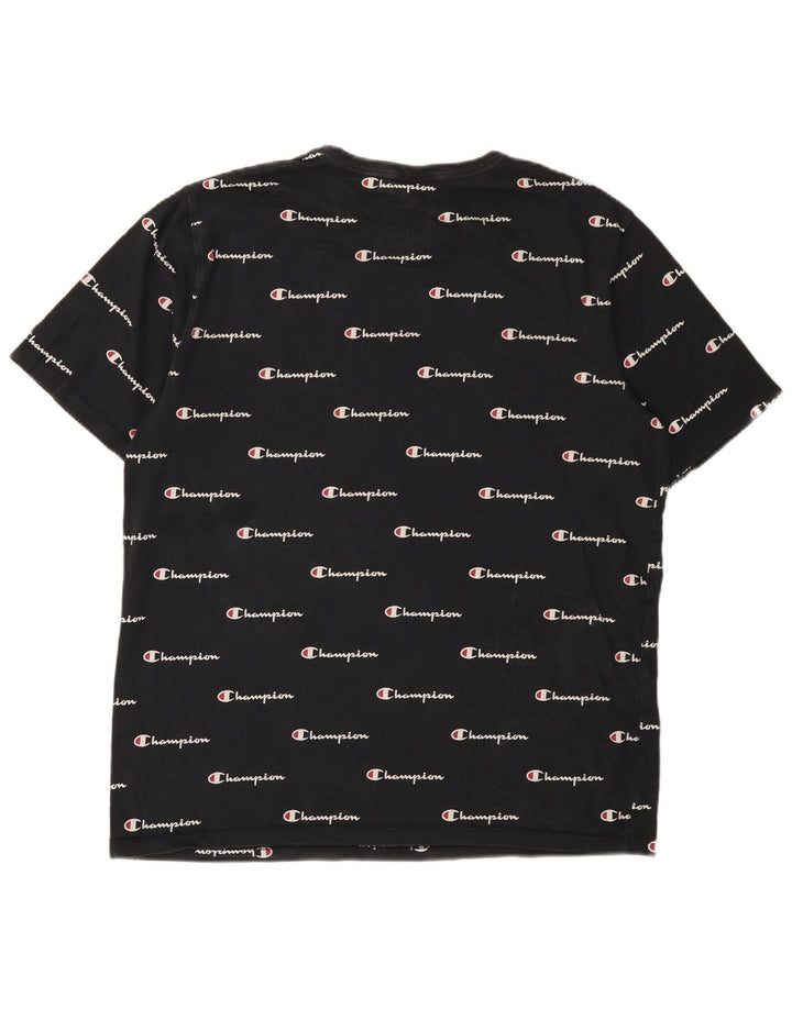 CHAMPION T-Shirt Graphique Reverse Weave Homme Noir XL