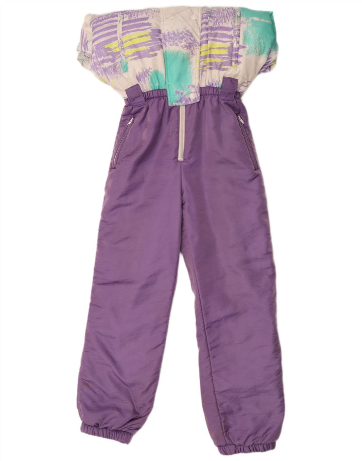 Golden Team Combinaison De Ski Femme IT 44 Violet Moyen Colourblock Polyamide